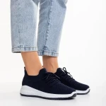 Eryla kék női sportcipő, textil anyagból