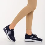 Biriza kék női sportcipő textil anyagból