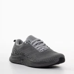 Bendi szürke férfi sportcipő, textil anyagból