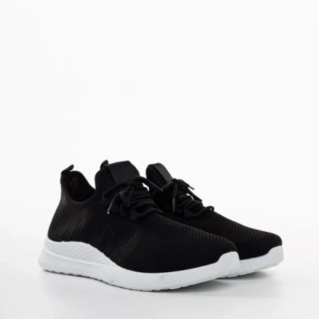 Speer fekete és fehér férfi sportcipő, textil anyagból