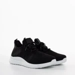 Speer fekete és fehér férfi sportcipő, textil anyagból