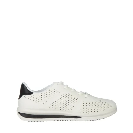 Zolla fehér és fekete női sportcipő, műbőrből készült