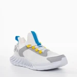 Denyz fehér férfi sportcipő textil anyagból