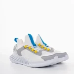 Denyz fehér férfi sportcipő textil anyagból