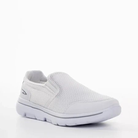 Kadence fehér férfi sportcipő, textil anyagból