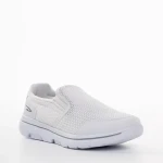 Kadence fehér férfi sportcipő, textil anyagból