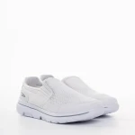Kadence fehér férfi sportcipő, textil anyagból