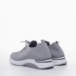 Journi szürke női sportcipő, textil anyagból készült