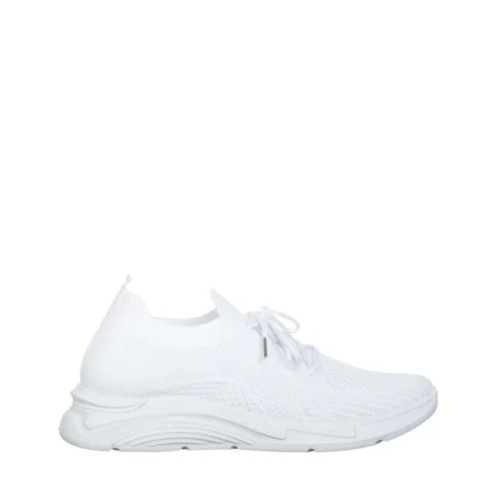 Journi fehér női sportcipő, textil anyagból készült