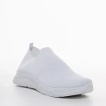 Sky fehér női sportcipő, textil anyagból készült