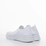 Sky fehér női sportcipő, textil anyagból készült