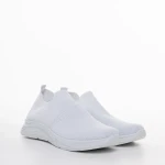 Sky fehér női sportcipő, textil anyagból készült