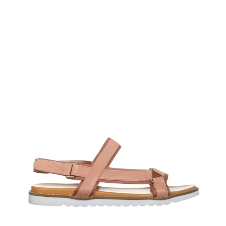 Ophelia rózsaszín női szandál, műbőrből készült