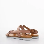 Ophelia rózsaszín női szandál, műbőrből készült