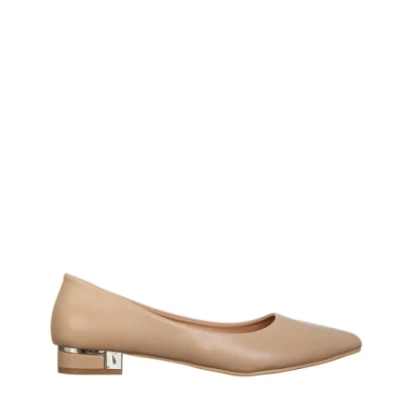 Wren bézs női balerina, műbőrből készült