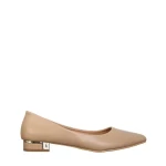 Wren bézs női balerina, műbőrből készült