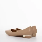 Wren bézs női balerina, műbőrből készült