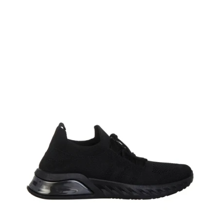 Kyla fekete női sportcipő, textil anyagból készült