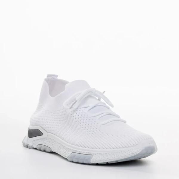 Iaroll fehér férfi sportcipő, textil anyagból készült