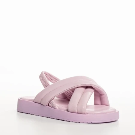 Shane lila gyerek szandál, textil anyagból készült