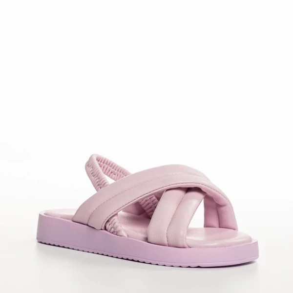 Shane lila gyerek szandál, textil anyagból készült