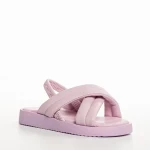 Shane lila gyerek szandál, textil anyagból készült