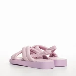 Shane lila gyerek szandál, textil anyagból készült
