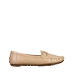 Terrance bézs női mokaszin, műbőrből készült