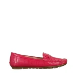 Terrance rózsaszín női mokaszin, műbőrből készült