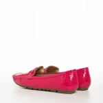 Terrance rózsaszín női mokaszin, műbőrből készült