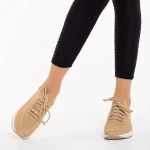 Riolla khaki női sportcipő, textil anyagból készült