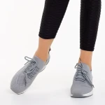 Riolla szürke női sportcipő, textil anyagból készült