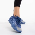 Nelly kék női sportcipő, textil anyagból készült