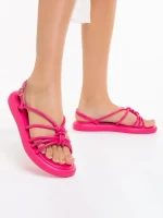 Beloved fukszia női szandál, műbőrből készült