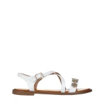 Xavia fehér női szandál, műbőrből készült