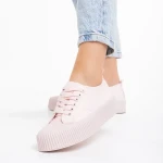 Dionne rózsaszín női tornacipő, műbőrből készült