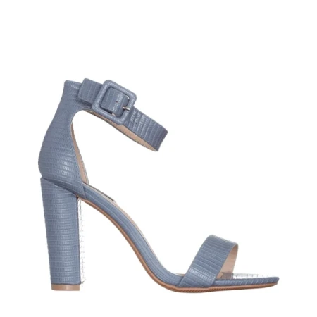 Audrina kék női szandál, műbőrből készült