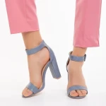 Audrina kék női szandál, műbőrből készült