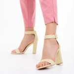 Dakota zöld női szandál, műbőrből készült