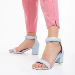 Robyn kék női szandál, műbőrből készült