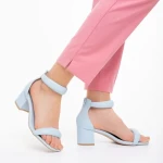 Robyn kék női szandál, műbőrből készült