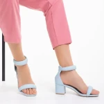 Robyn kék női szandál, műbőrből készült