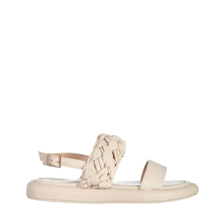 Mariam bézs női szandál, műbőrből készült