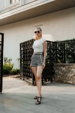 Deisha fekete női szandál, műbőrből készült