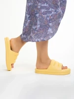 Dorothy sárga női papucs, szintetikus anyagból készült