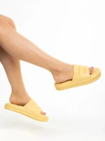 Dorothy sárga női papucs, szintetikus anyagból készült