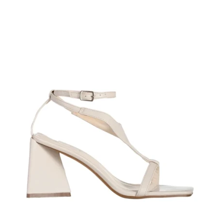 Francine bézs női szandál, műbőrből készült