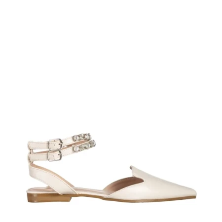 Becky bézs női cipő, műbőrből készült