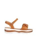 Wilda camel női szandál, műbőrből készült