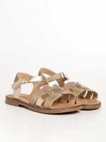 Ginny arany gyerek szandál, műbőrből készült